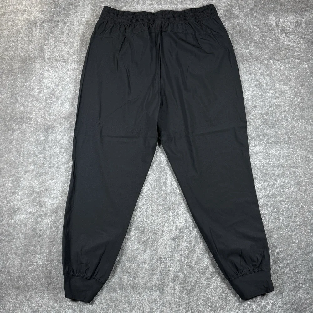 Old Navy Pants Womens Large Black SleekTech Go-Dry High Rise Performance Stretch
